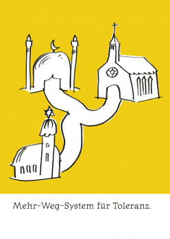 Postkartenserie Menschenrechte 2014